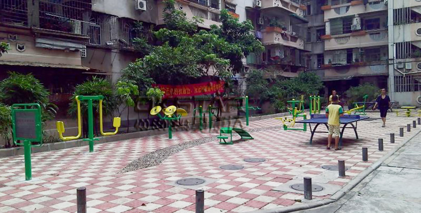 威九国际室外健身器材与广东省恒大园林达成合作